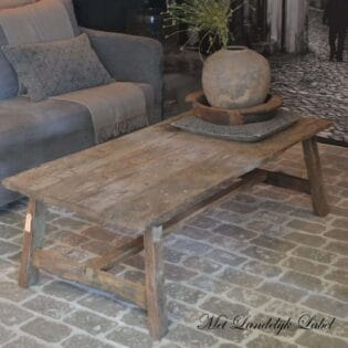 Salontafel oud hout (teak)