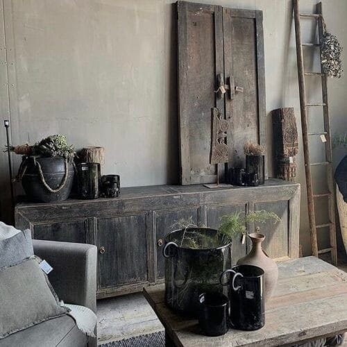 landelijke interieur