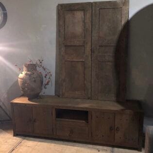 tv meubel Rough Grey 200 cm