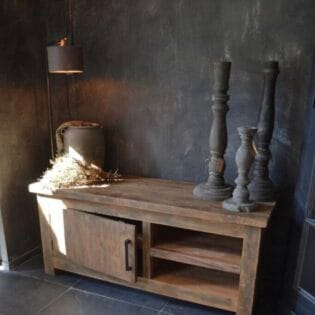 Tv meubel Alberto Naturel Teak