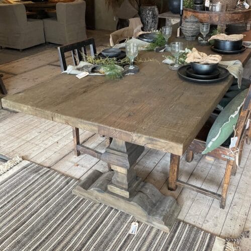 kloostertafel Rough Grey