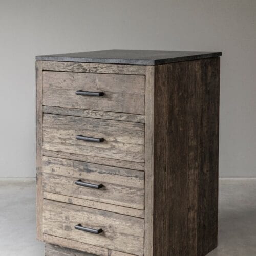 K001 ladekast 4 Lades voorpagina