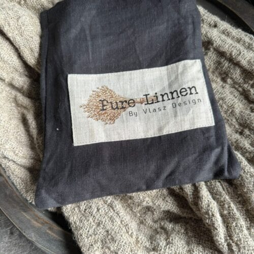Pure linnen zwart