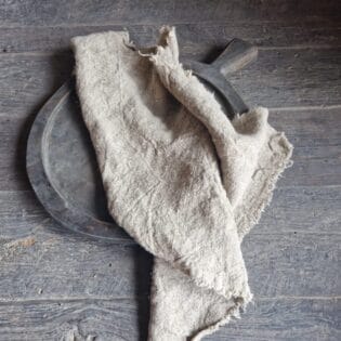 Shabby doek gerafeld