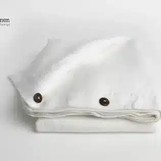 purelinnen_dekbedhoezen wit met knopen