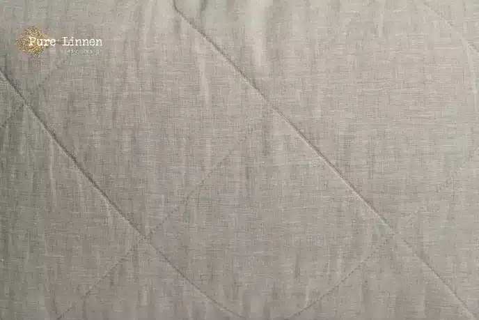 purelinnen_details diamond patroon naturel purelinnen_details diamond patroon naturel
