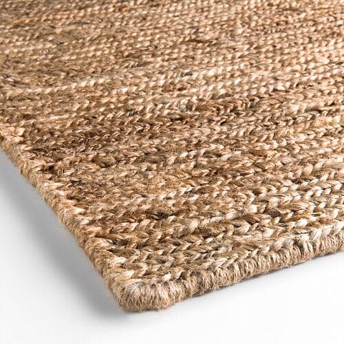 Vloerkleed 601-001-109 Natural detail randafwerking Vloerkleed 601-001-109 Natural detail randafwerking
