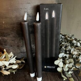 LED dinner candle Mocca (groot)
