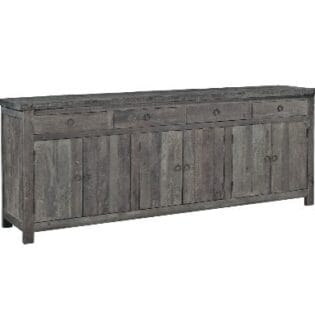 Dressoir - 6 deurs en 4 lades
