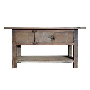 Sidetable met deurtje en onderblad