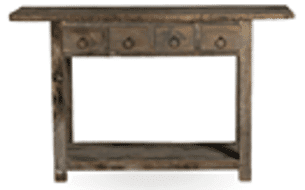 Wall table Wes 4 lades