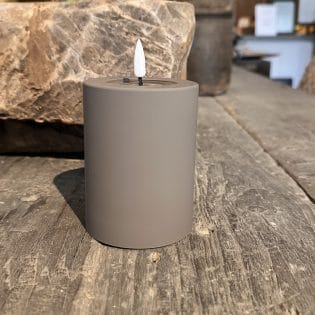 LED candle outdoor Mocca (Klein)