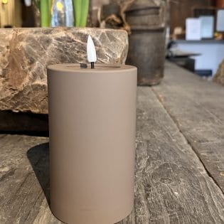 LED candle outdoor Mocca (Groot)