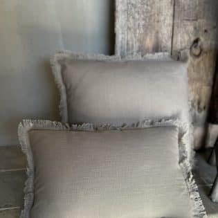Silt kussen Amsterdam fringes light stone